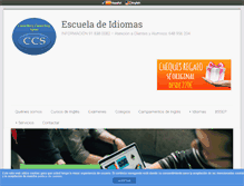 Tablet Screenshot of canterburyconsultingspain.com